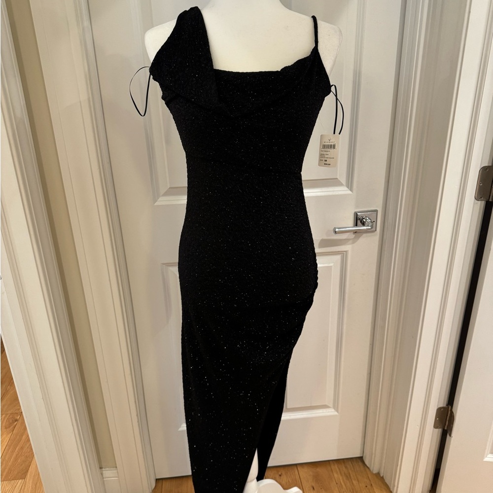 NWT long sparkle dress